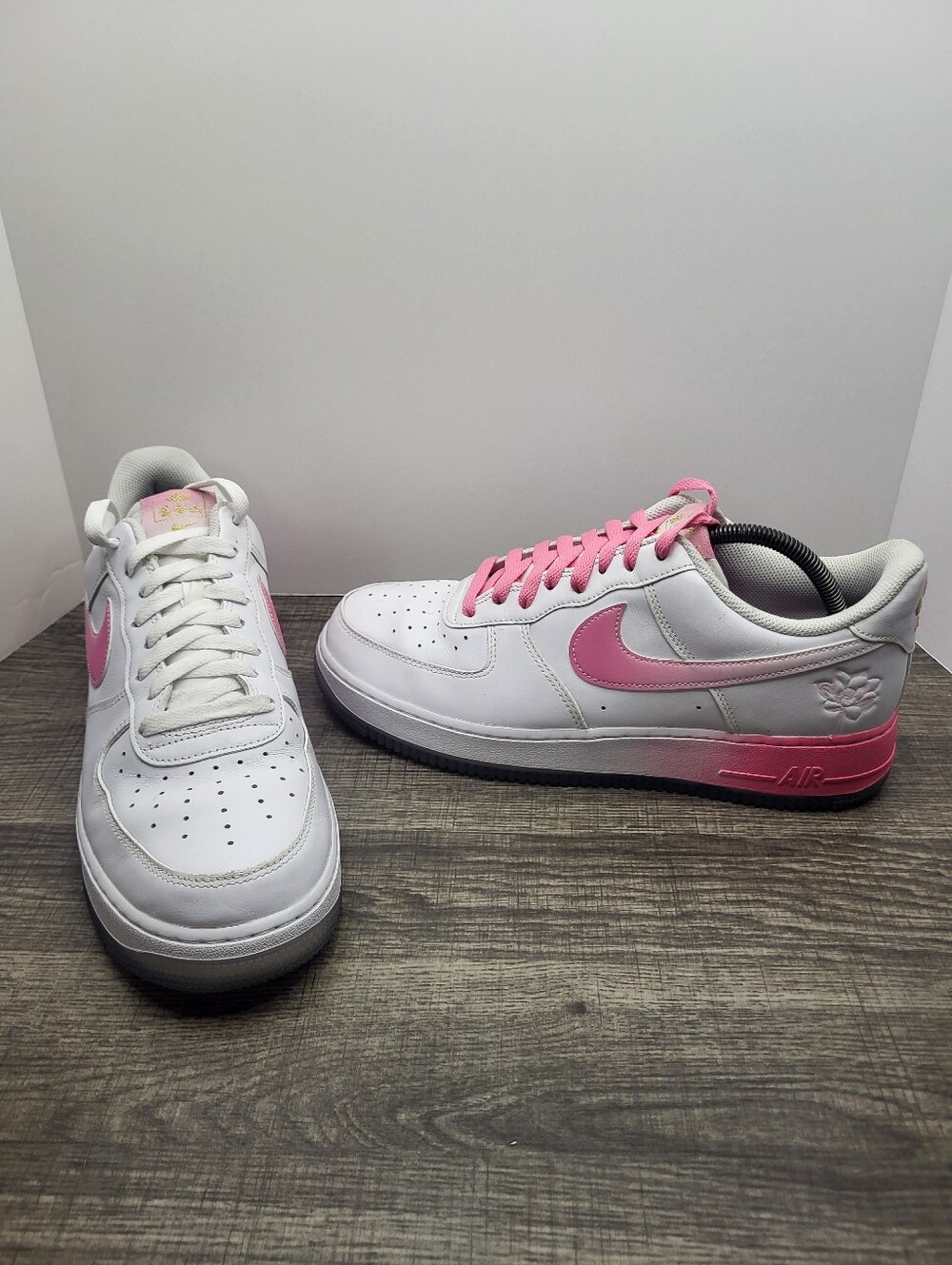 Nike Air Force 1 Low '07 PRM San Francisco Pink ChinaTown Size 10.5